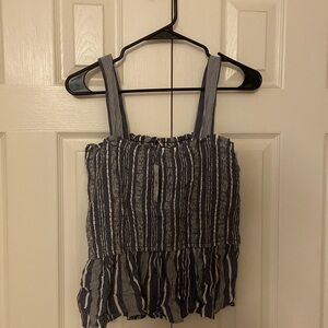 Loft ruffle tank top. Size Medium. New with tags